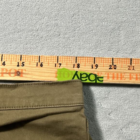 Flint & Tinder Straight Fit Pants Mens 36x34 Green Professional Office - Picture 9 of 12